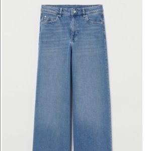 Culotte High Waisted High Ankle Jeans